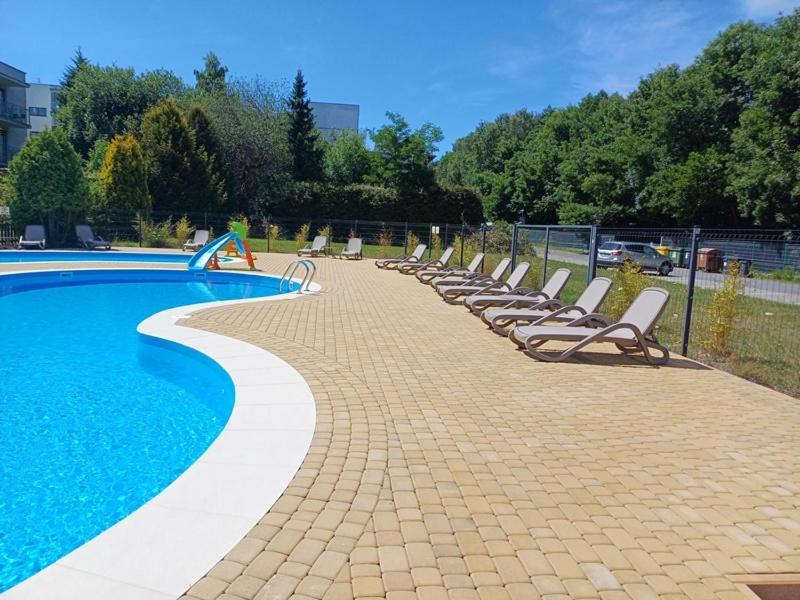 Horyzont Apartamenty- 50M Od Morza!!!Apartamenty Prywatne W Family Dominikana- Self Check In Sianozety Exterior photo